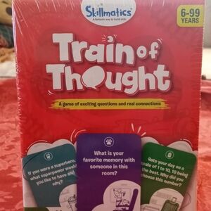 "Train of Thought" Card Game ~ Free Shipping ☆ NWT
